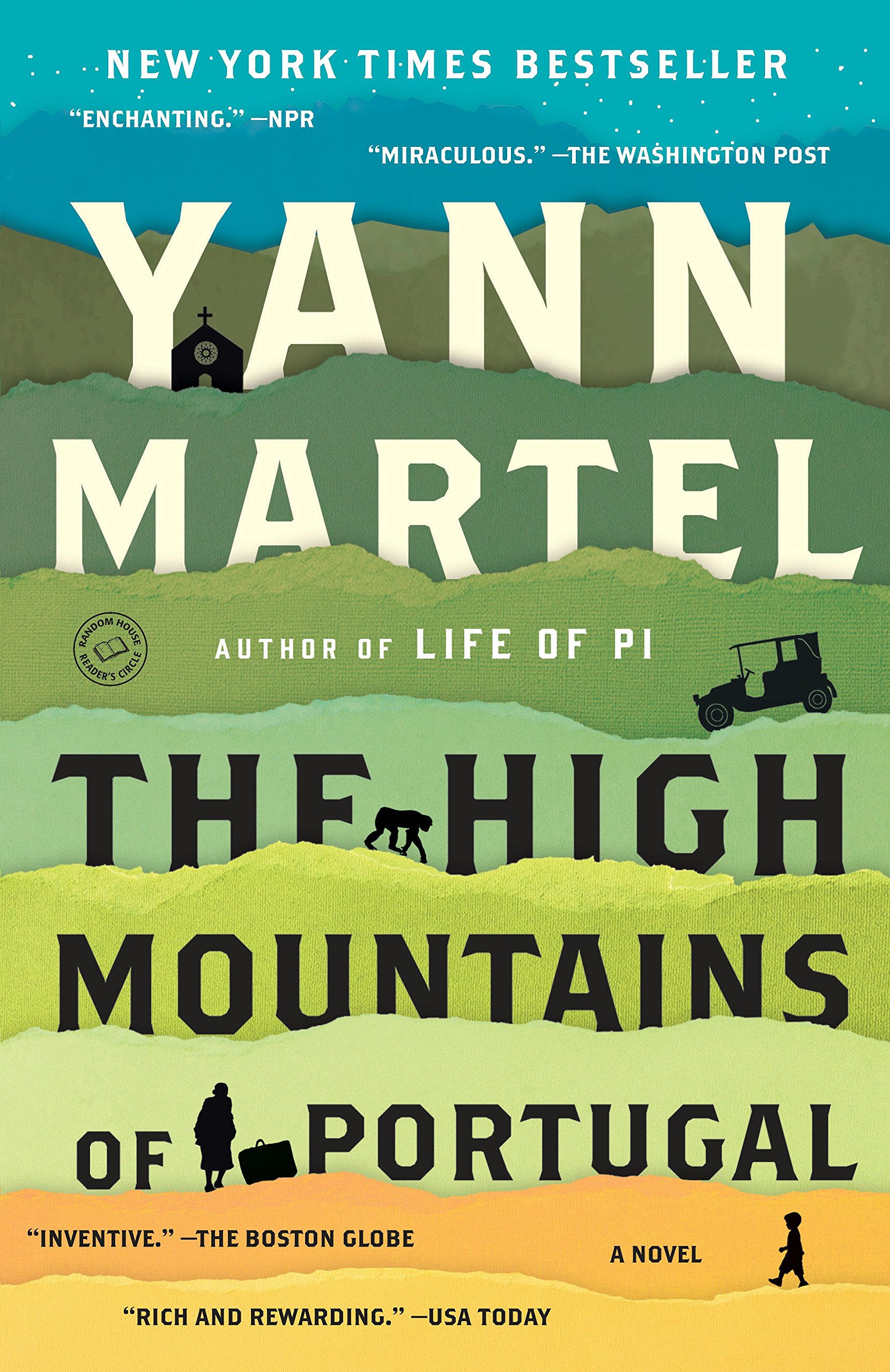 Cover of The High Mountains of Portugal by Yann Martel