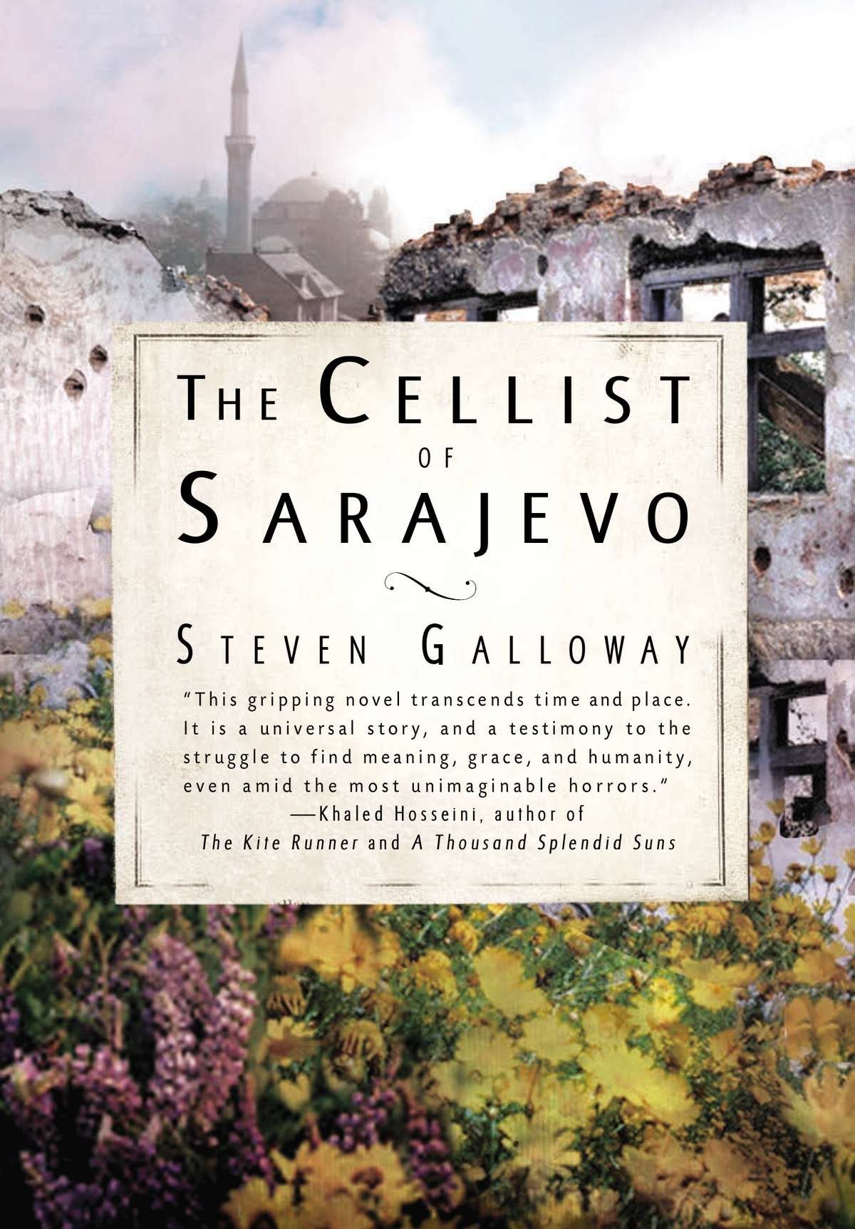 Cover of The Cellist of Sarajevo by Steven Galloway