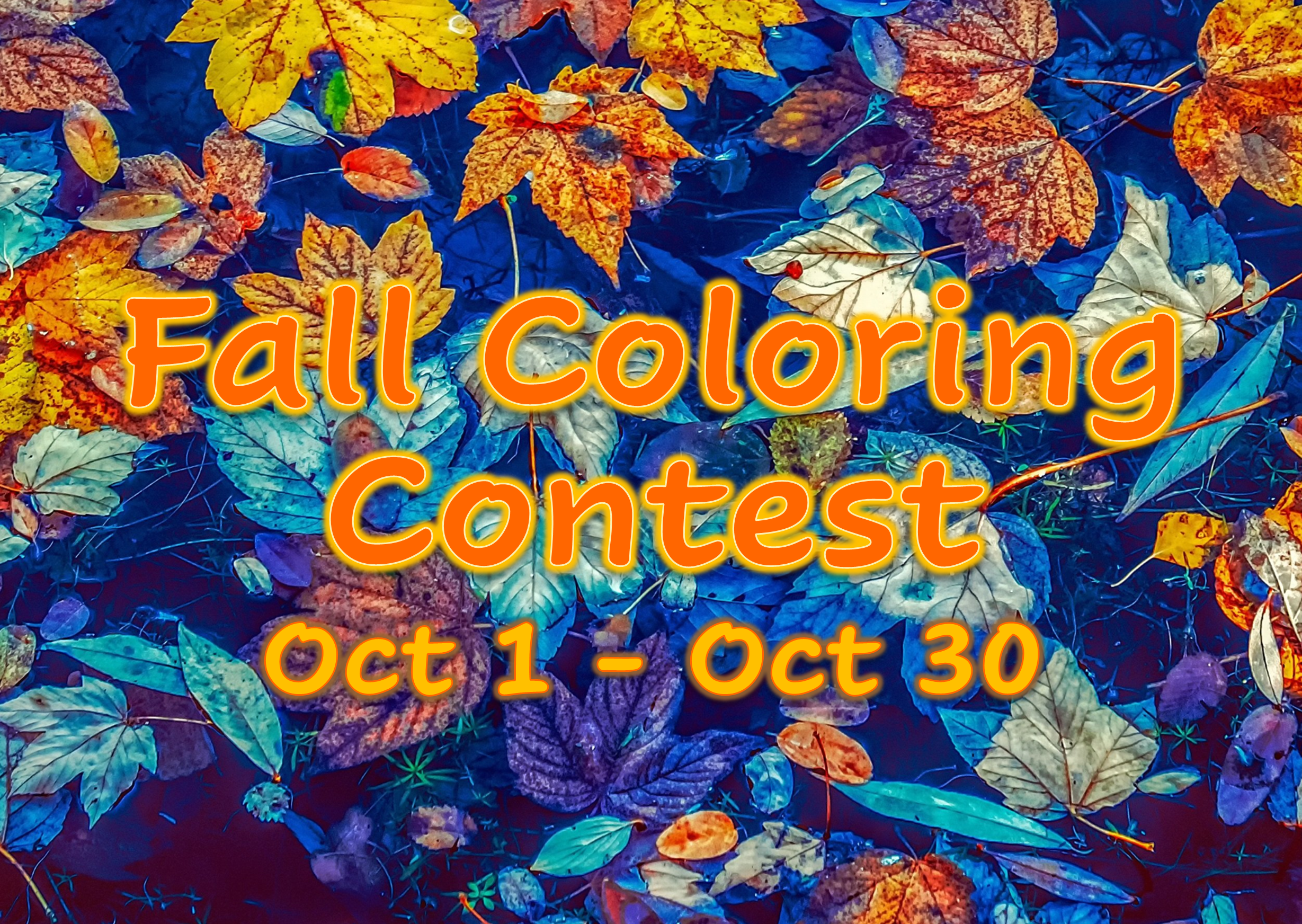 Fall Coloring Contest - Oct 1 - Oct 30