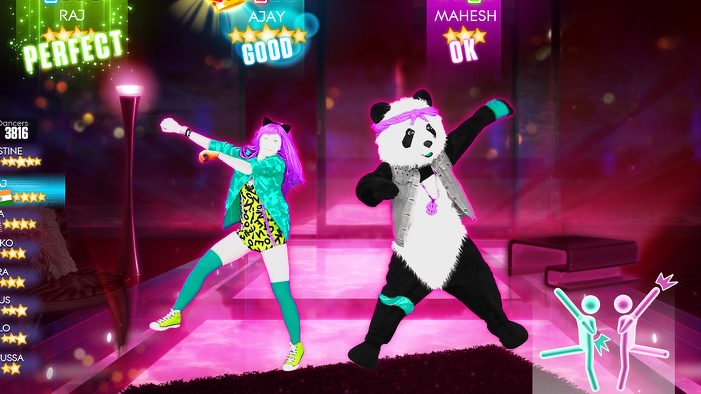 just dance video game