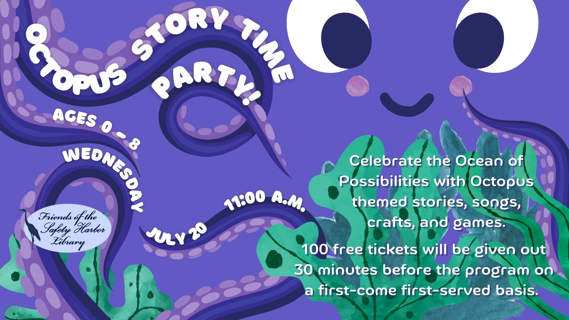Octopus Story Time Party