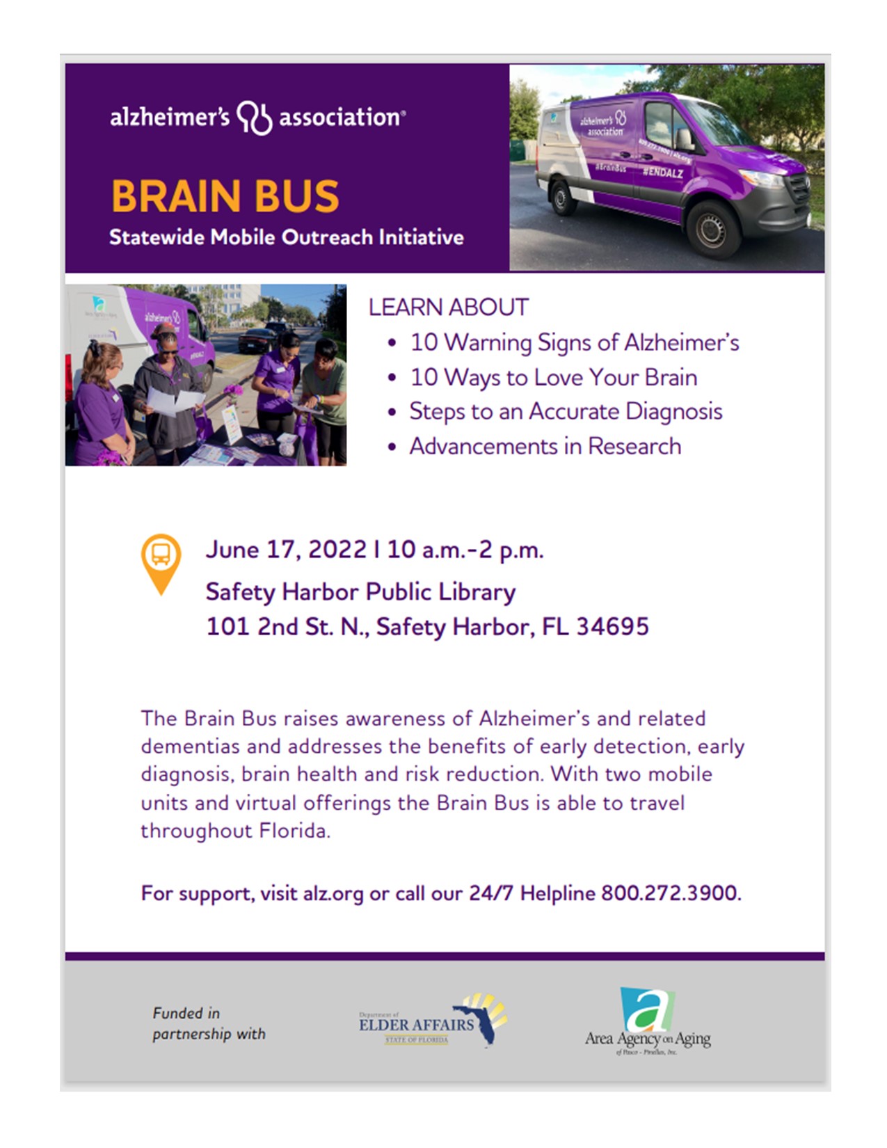 Brain Van Flyer
