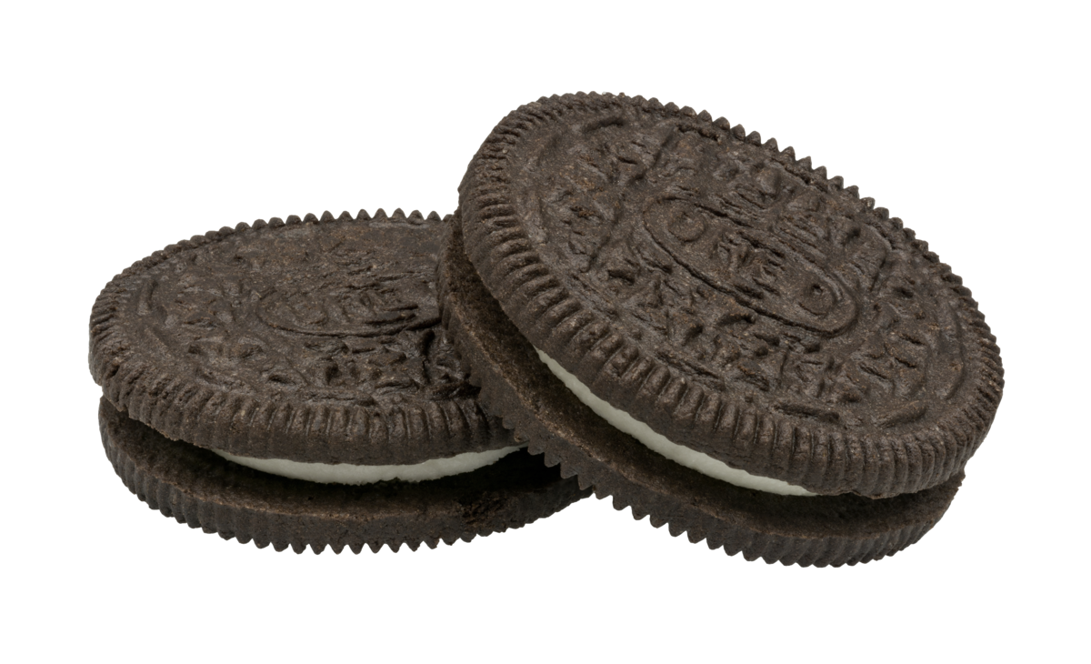 Picture of two Oreo cookies