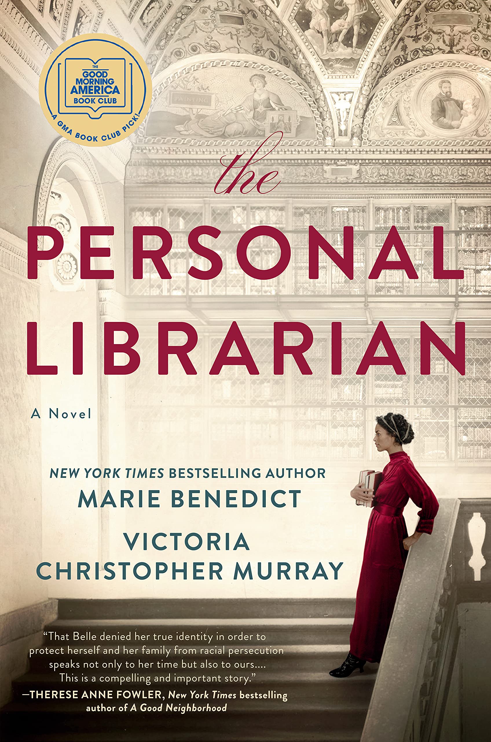 Cover of The Personal Librarian by Heather Terrell and Victoria Christopher Murray