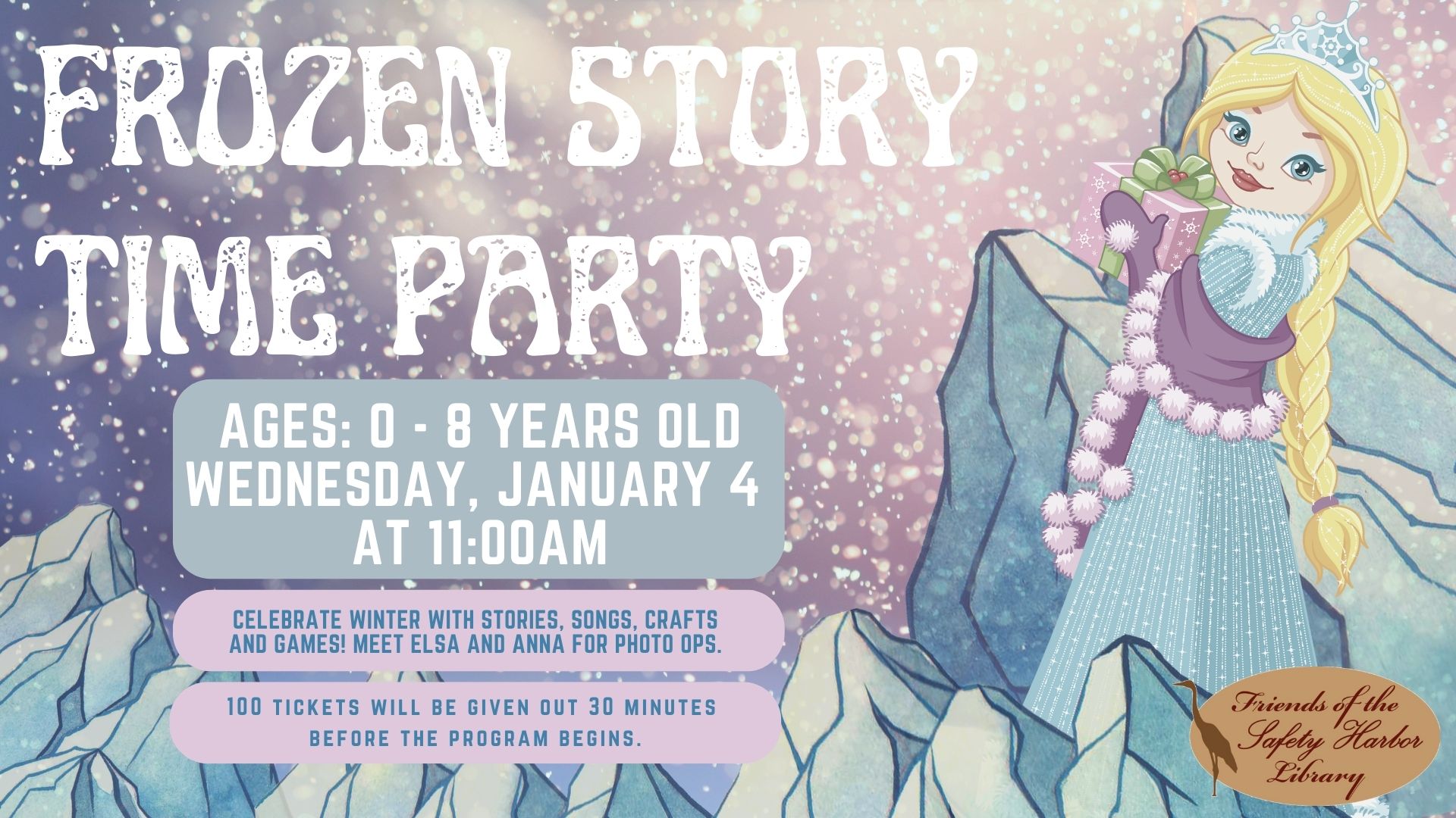 Frozen Story Time Party