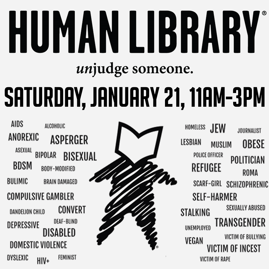 Human Library - Unjudge someone.
