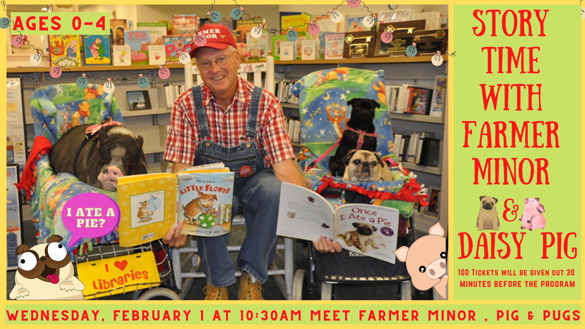 story time with Farmer Minor 