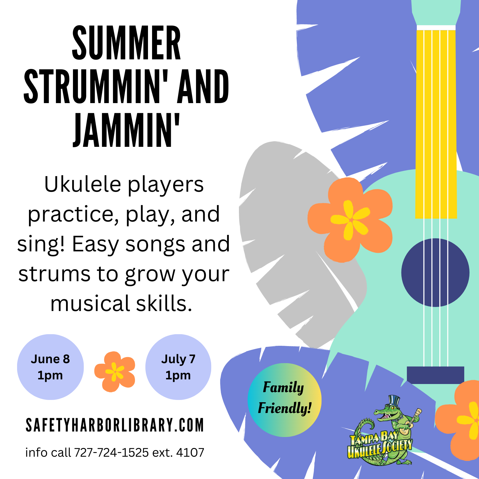 Summer Strummin and Jammin Flyer