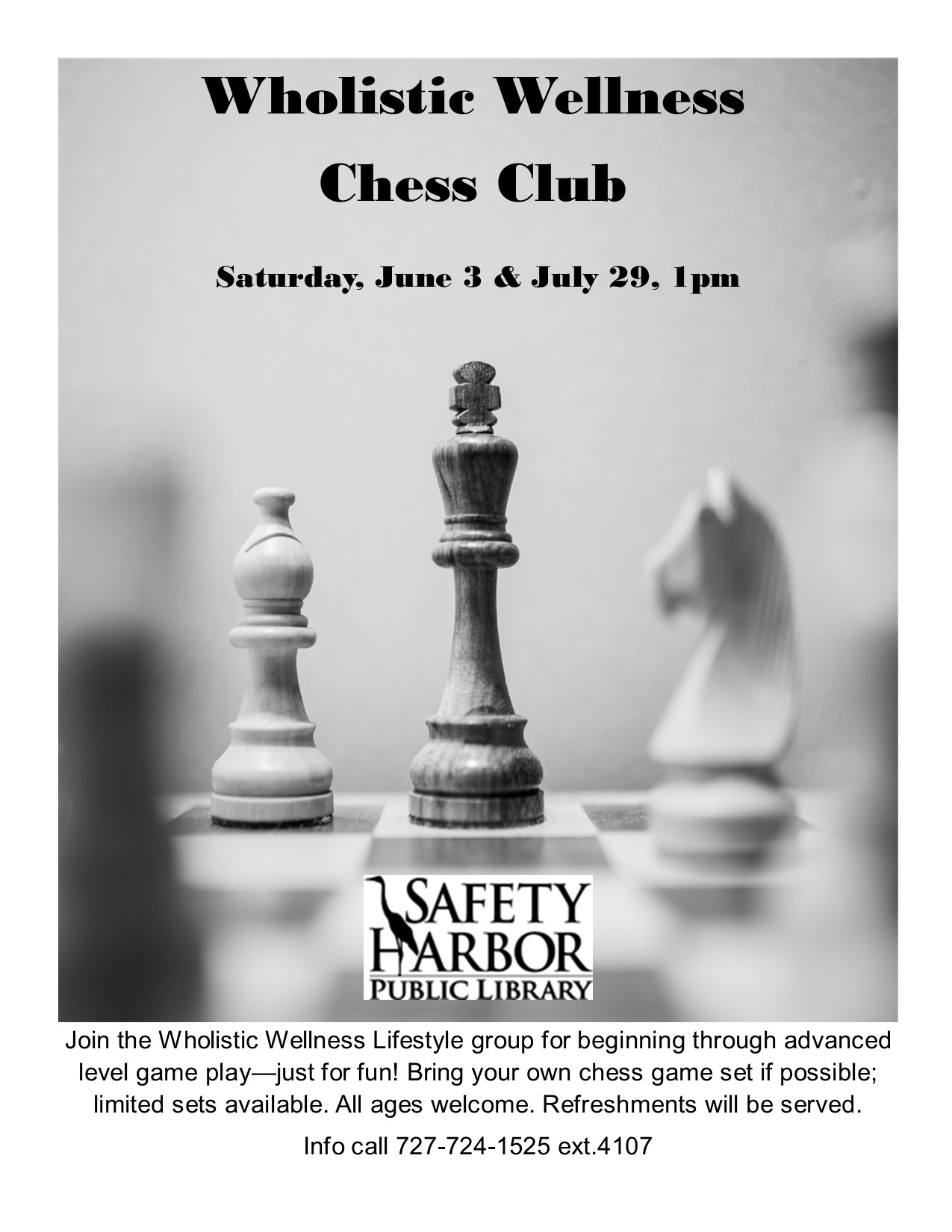 Chess Club, Events