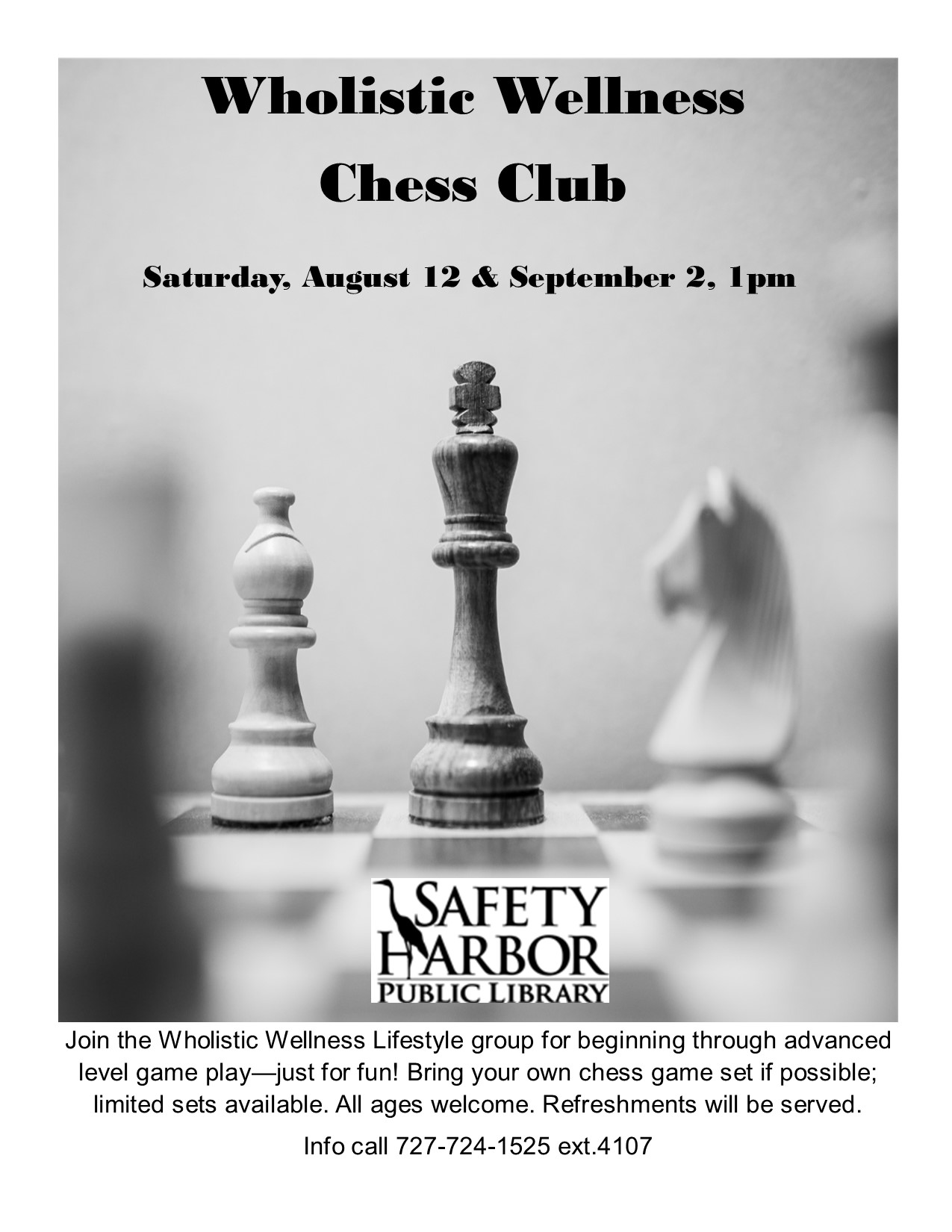Chess Club Flyer