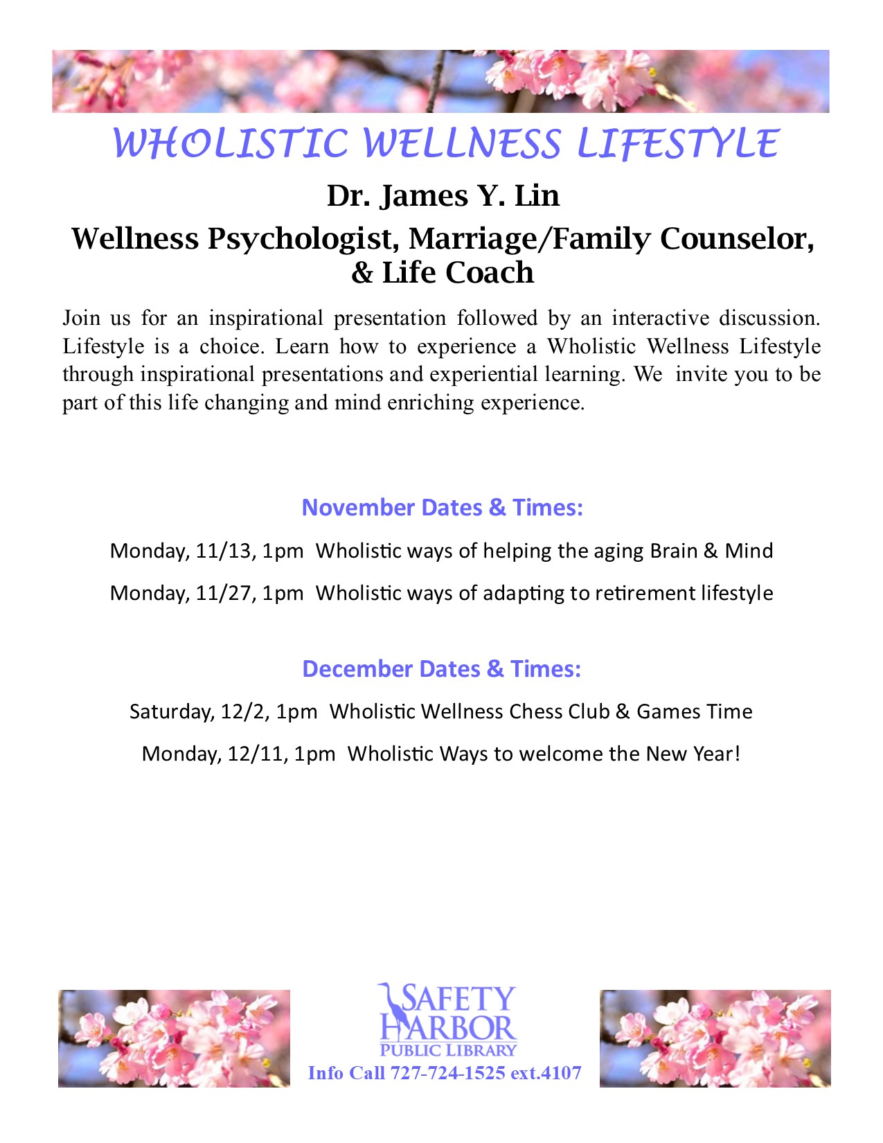 Wellness Lifestyle Flyer