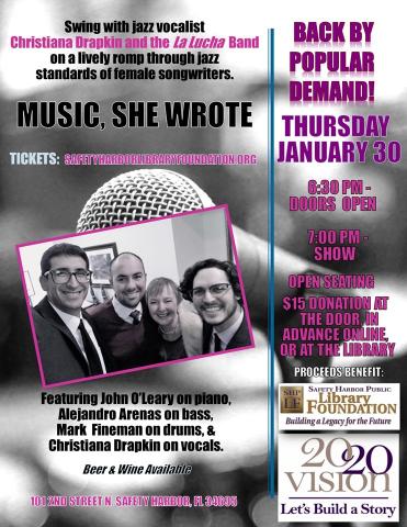 Music, She Wrote Concert: January 30