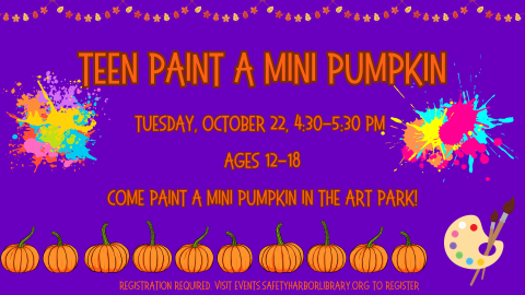 paint a pumpkin