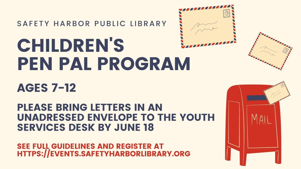 Children's Pen Pal program