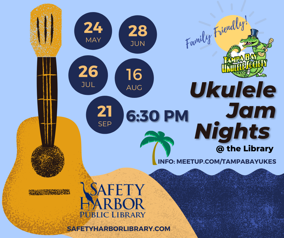 Ukulele Jam Nights flyer