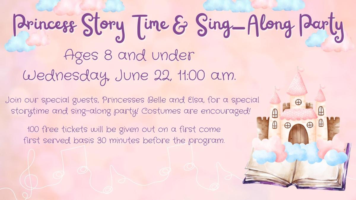 Princess Story Time & Sing-Along Party