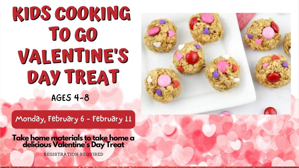 Kids Cooking to go - Valentine Cookies 