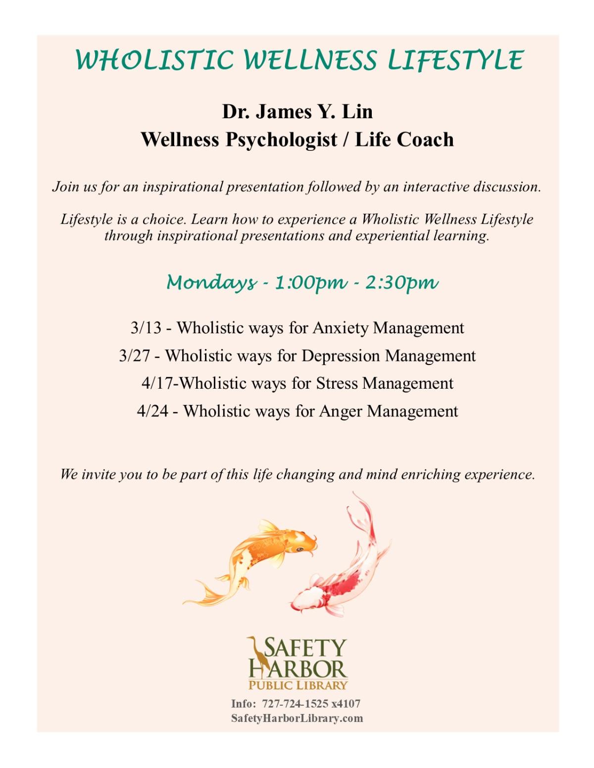 Wholistic Wellness Lifestyle Flyer