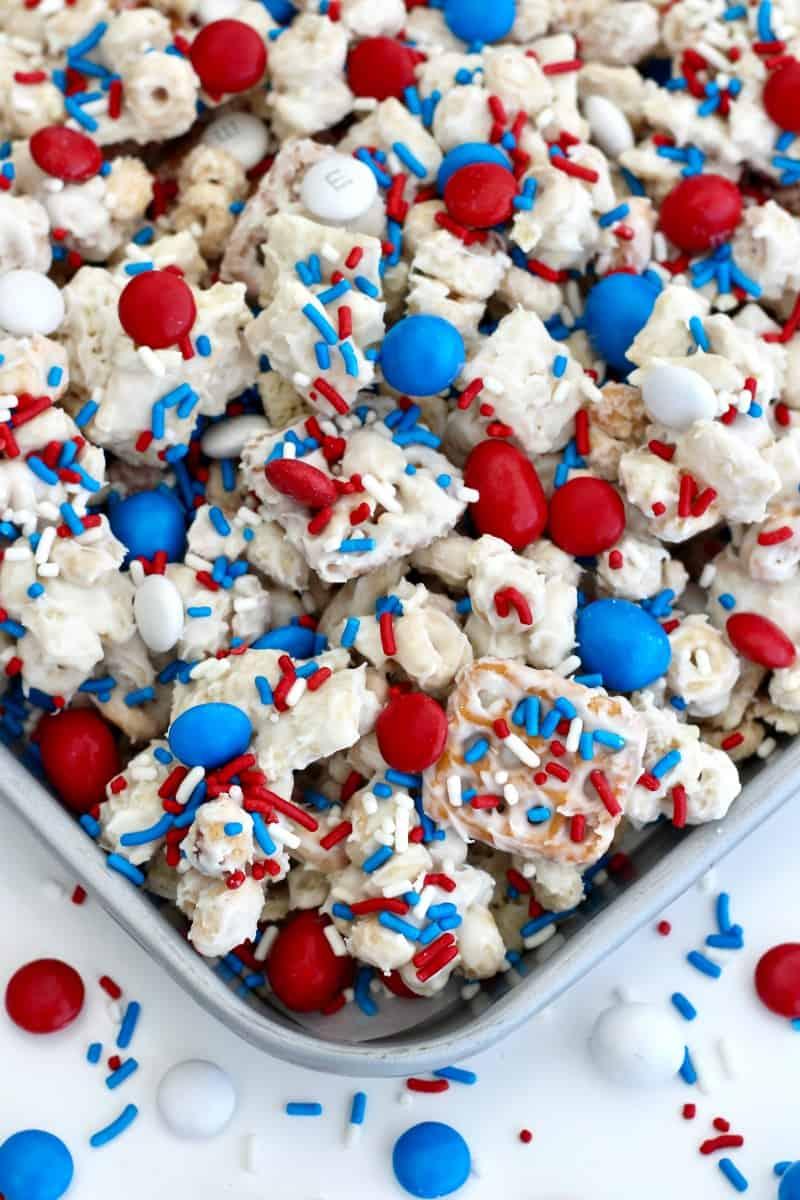 patriotic snack mix