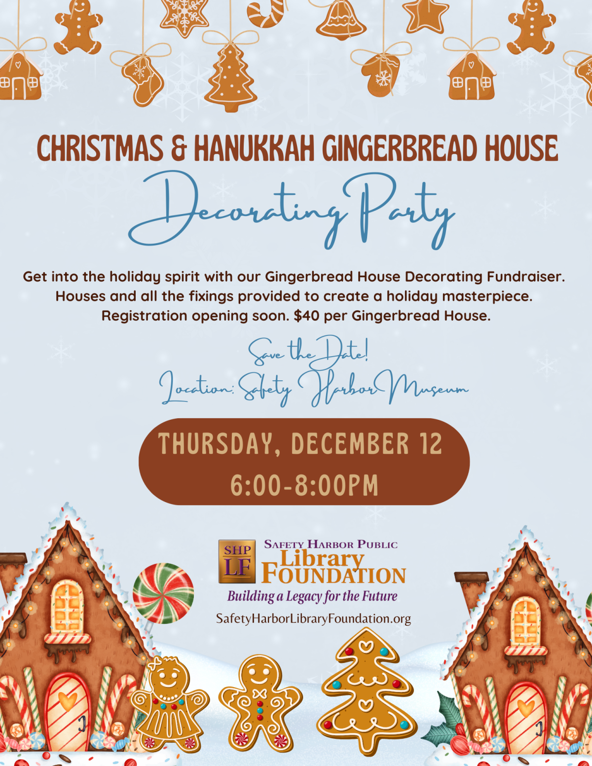 Gingerbread Event Flyer