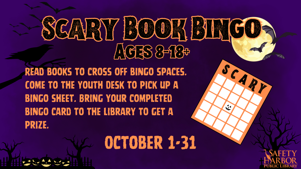 Scary Book Bingo