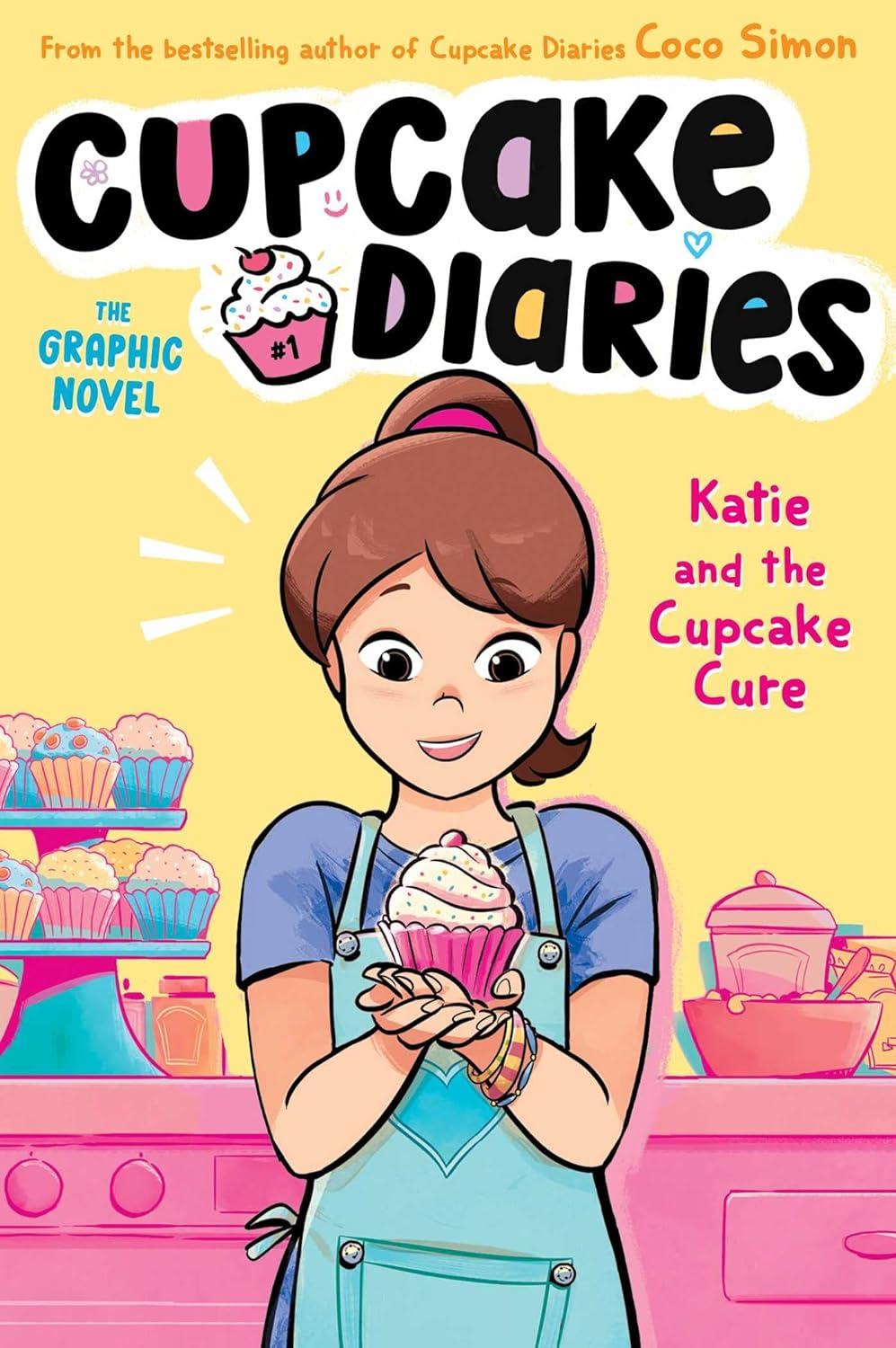 Cover of the graphic novel Katie and the Cupcake Cure